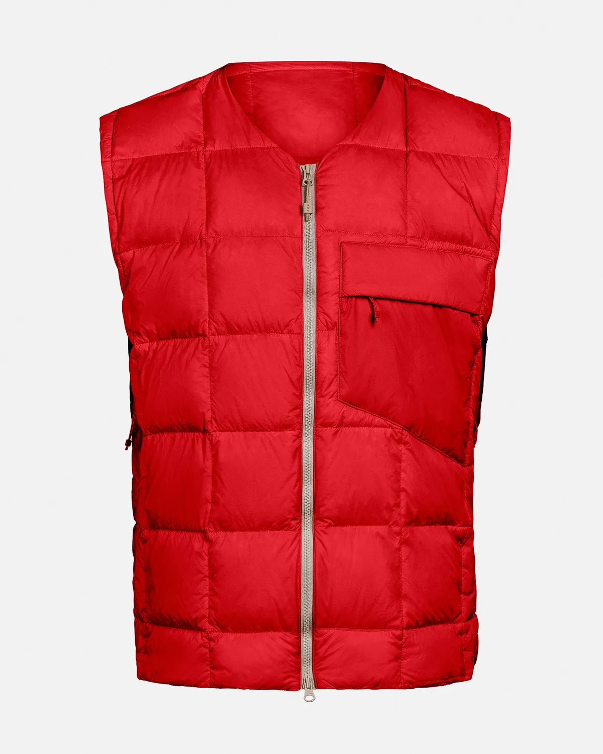 The Mountain Studio V-3 UL Down Vest dunvest Equestrian Red