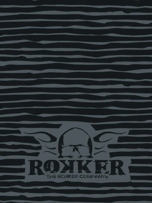 Rokker Tube Stripes halsvarmer stripet elastisk