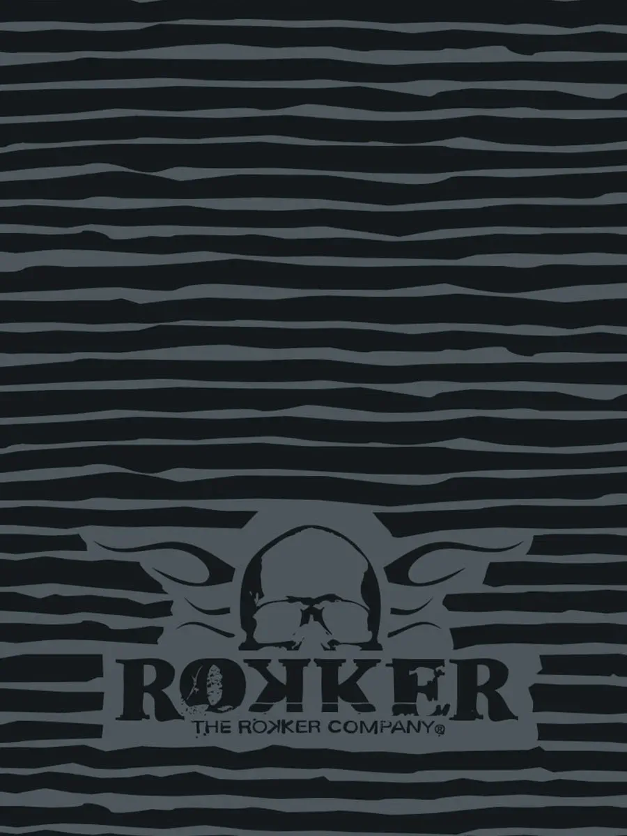 Rokker Tube Stripes halsvarmer stripet elastisk