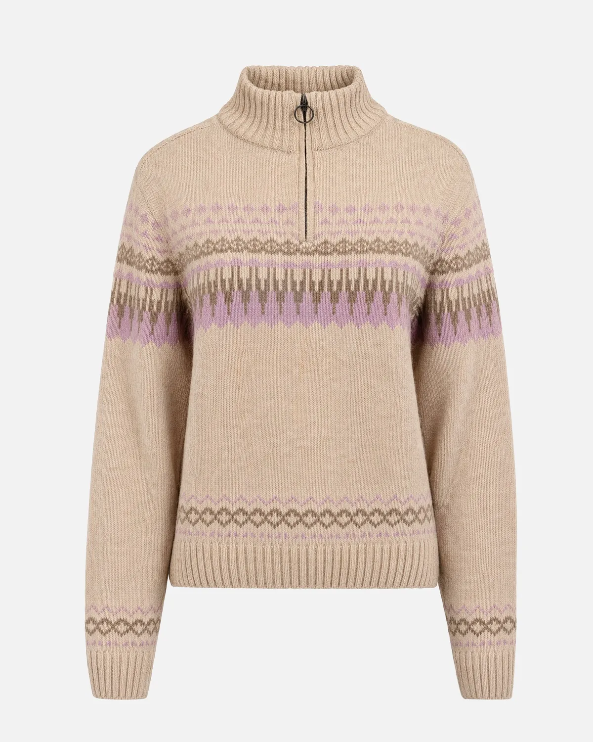 The Mountain Studio K-7 W ullgenser Lilac Snow lammeull
