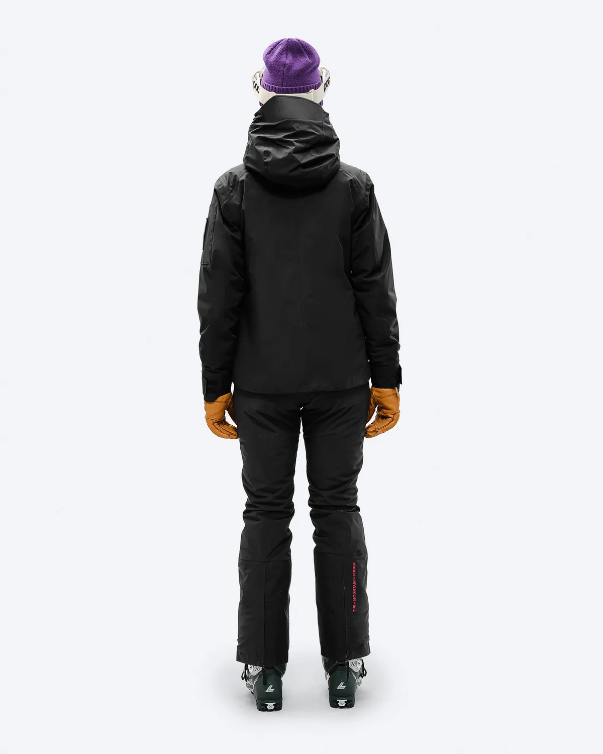 The Mountain Studio P-5 W skibukse dame Black Onyx isolert