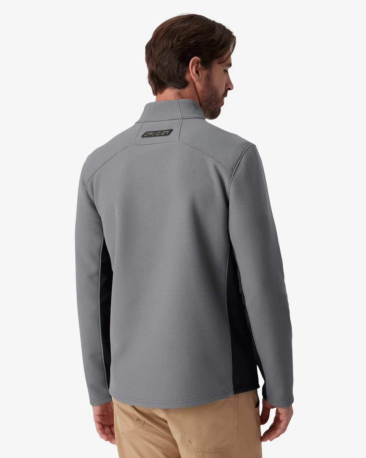 Spyder Bandit Sweater Fleece Quarter Zip genser storm