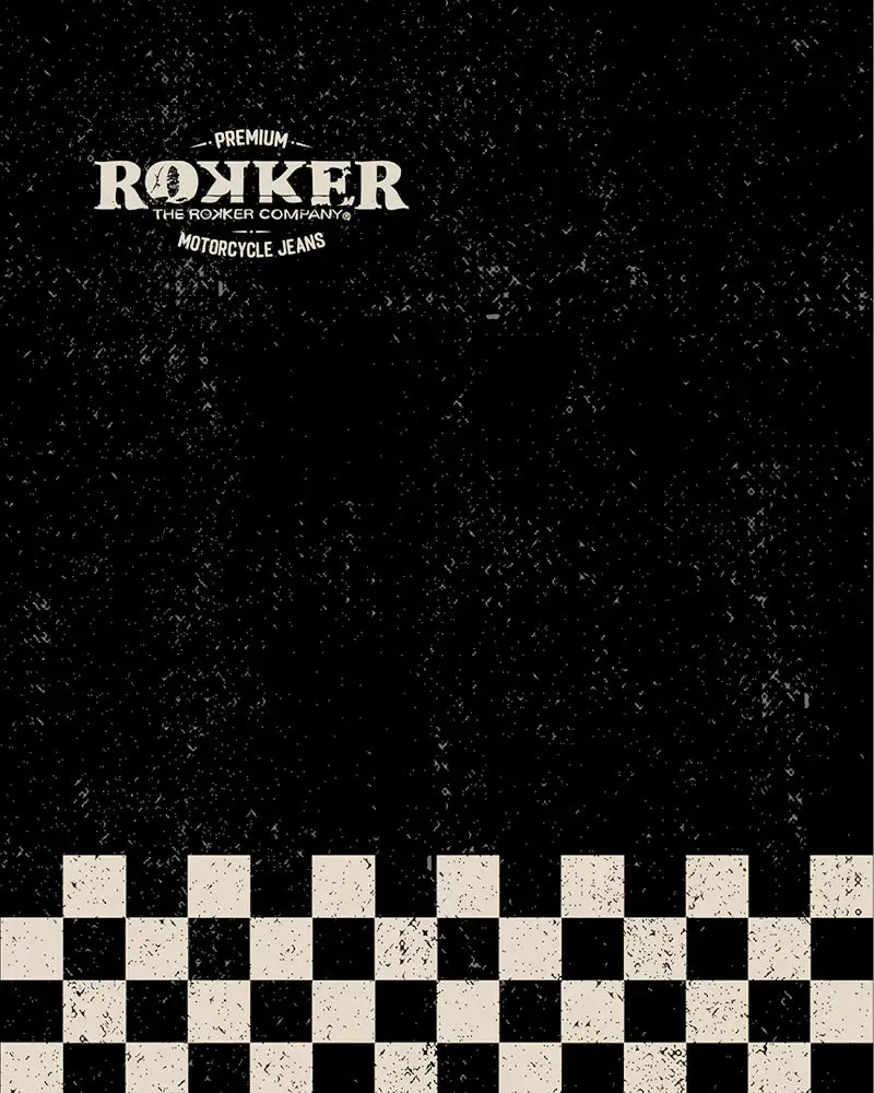 Rokker Fleece Tube hals svart fleece varm