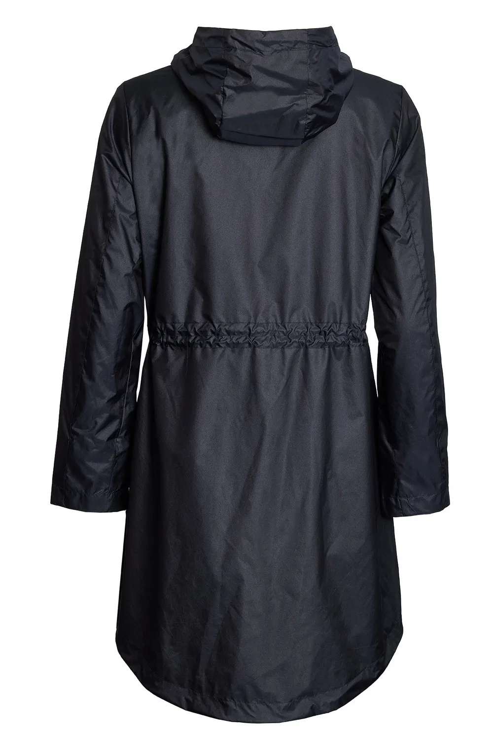 Windfield Izette overgangsjakke navy justerbar midje