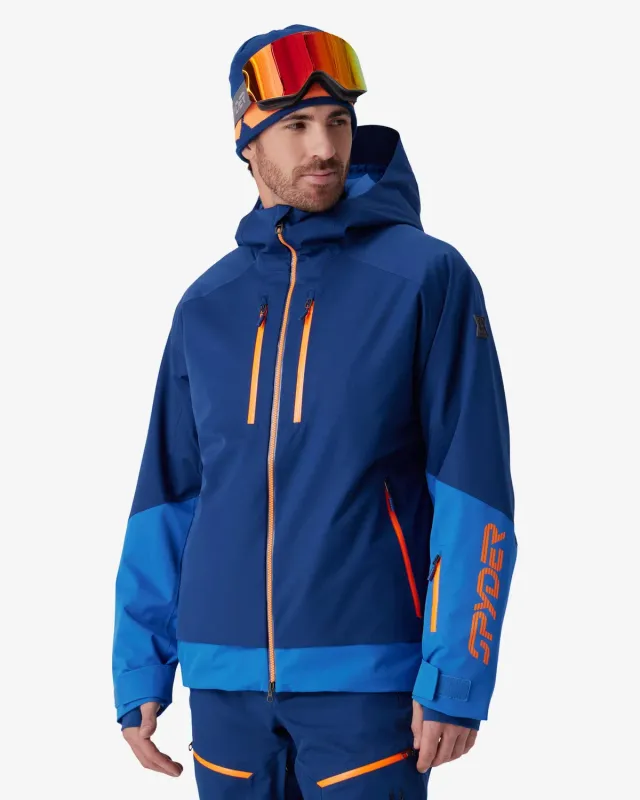 Spyder Davos skijakke Indigo vanntett 30K