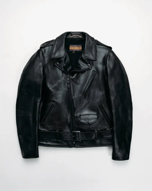 Schott NYC Perfecto P613S skinnjakke burgunder kraftig