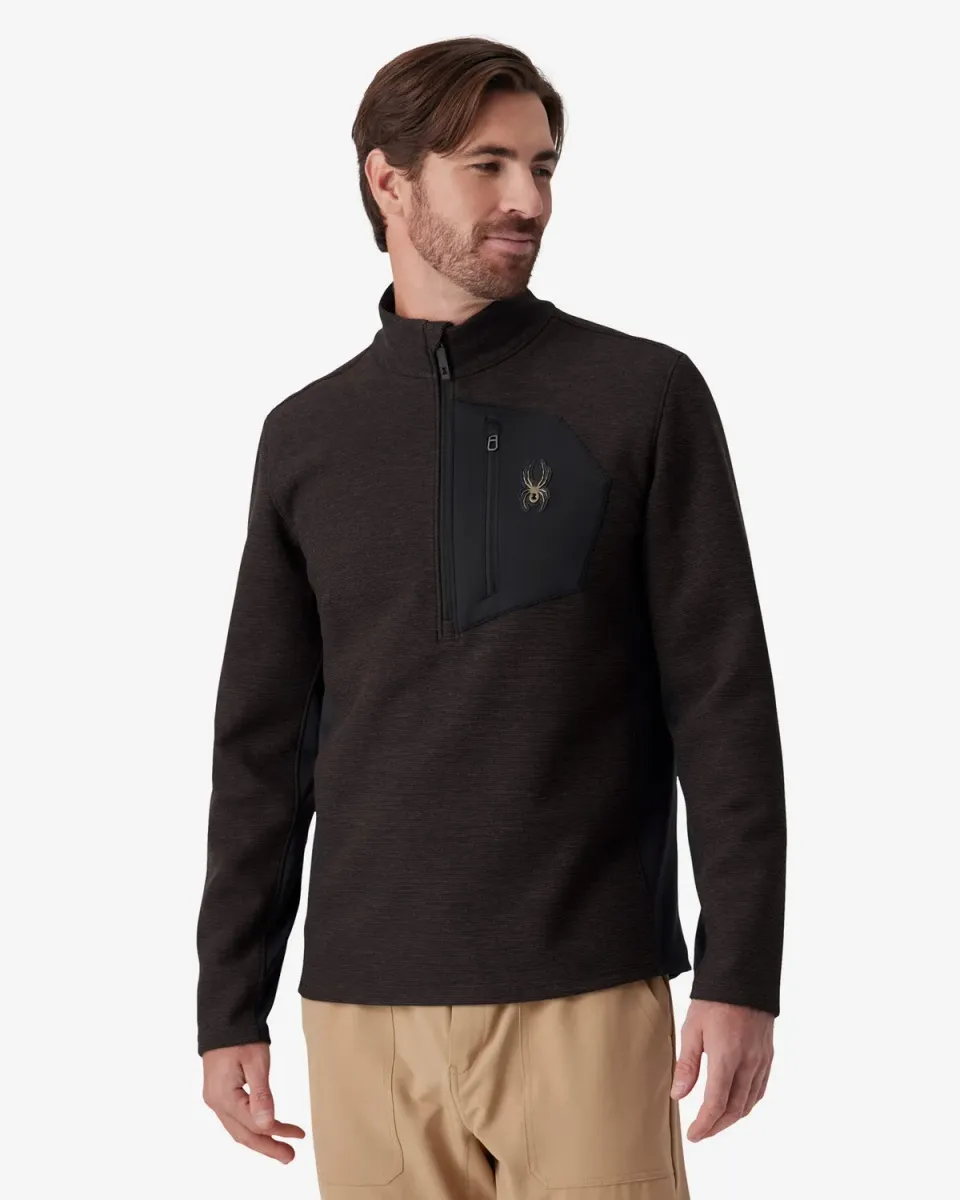 Spyder Bandit fleecegenser herre halv zip