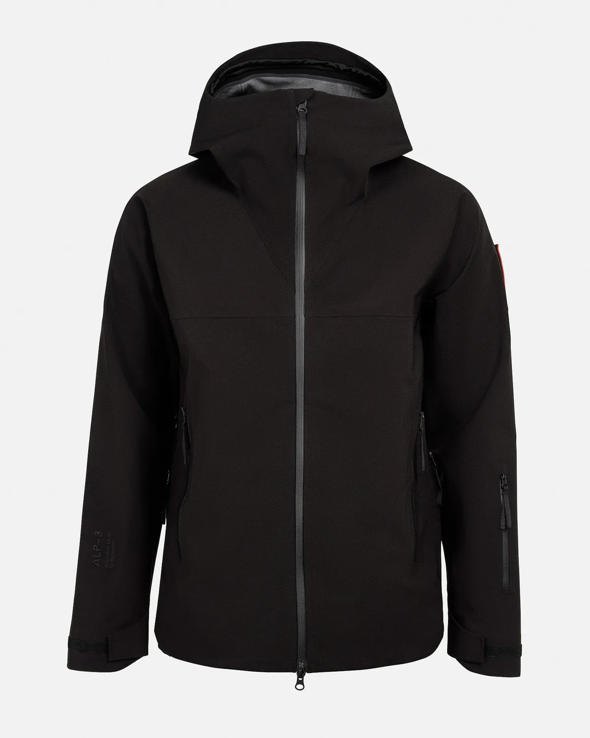 The Mountain Studio Z-4 skalljakke Black Onyx vanntett 3-lags