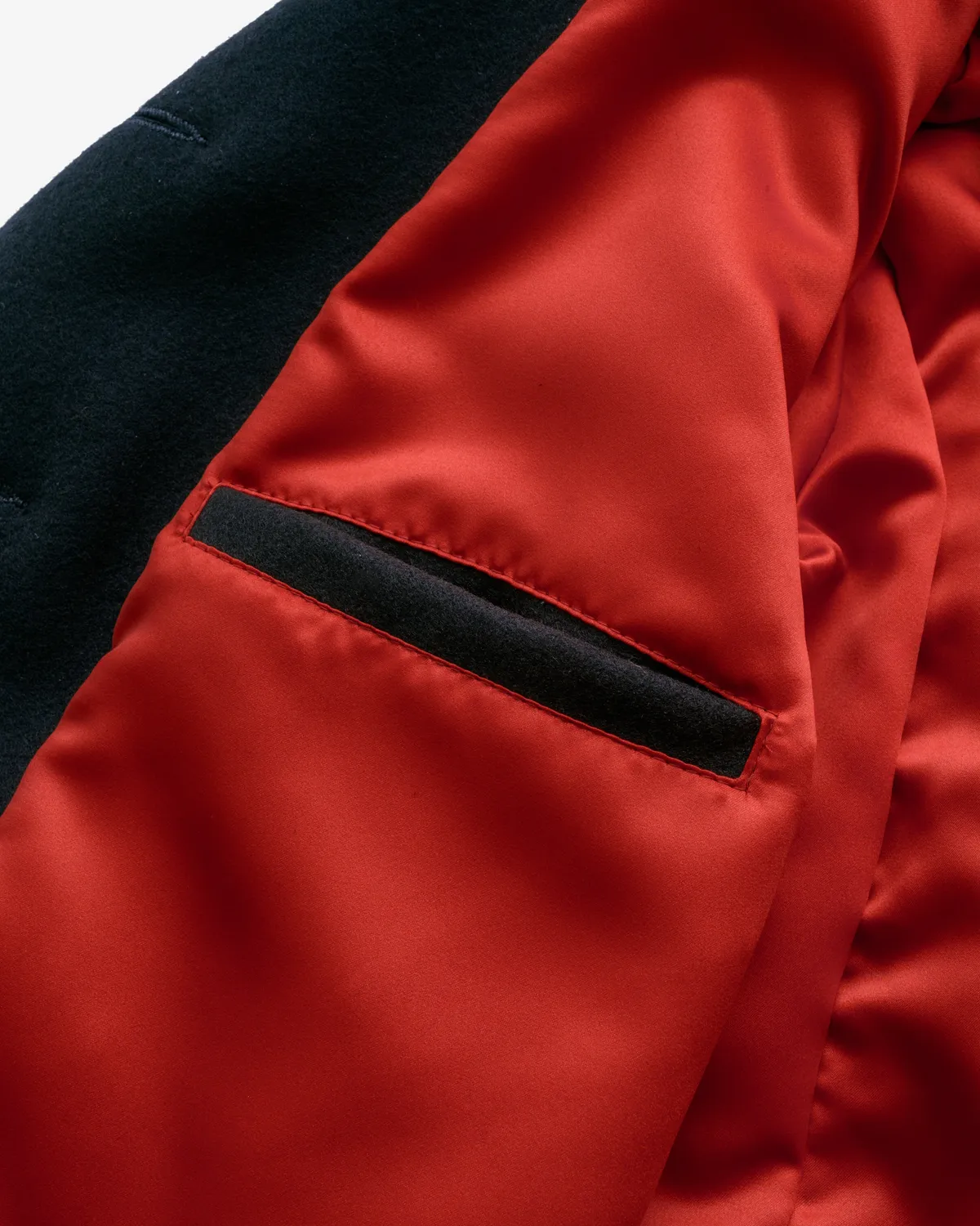 Schott NYC 740C peacoat marine – ull og skinn