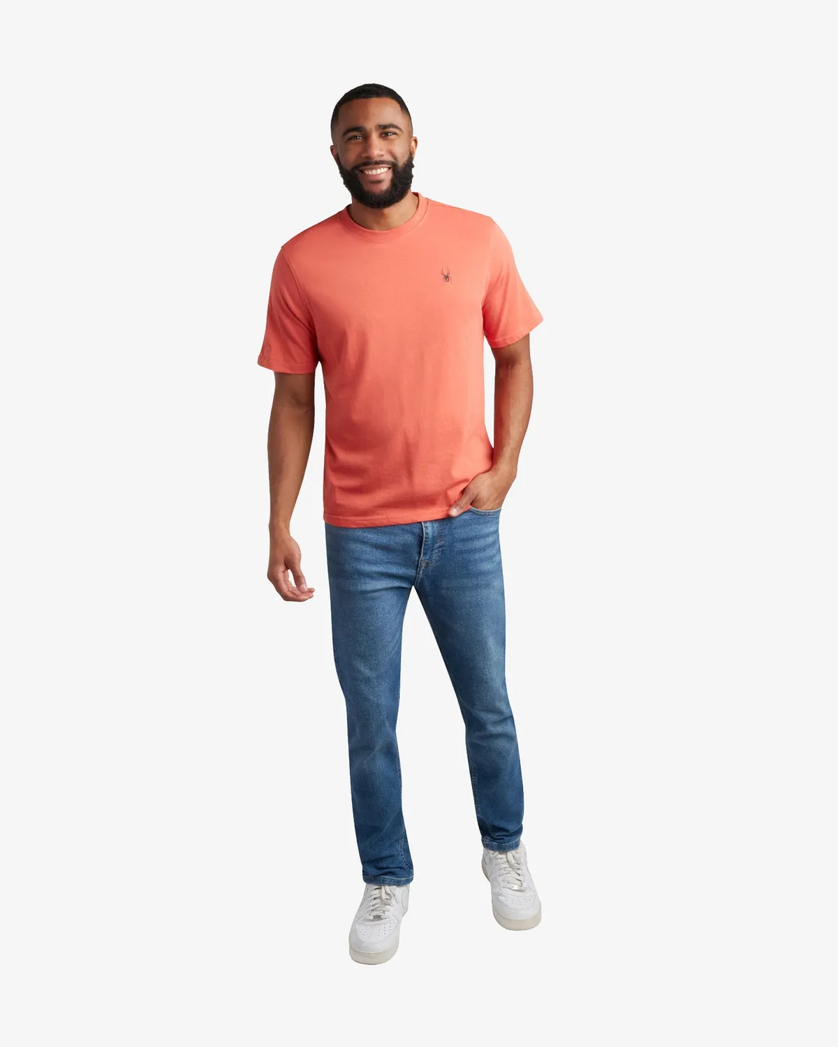 Spyder Short Sleeve Mountain Tee t-skjorte svart herre