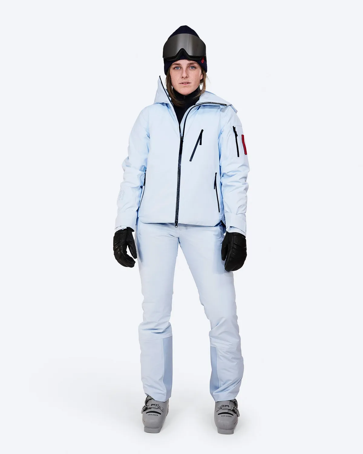 The Mountain Studio P-5 W skibukse Ice Water isolert