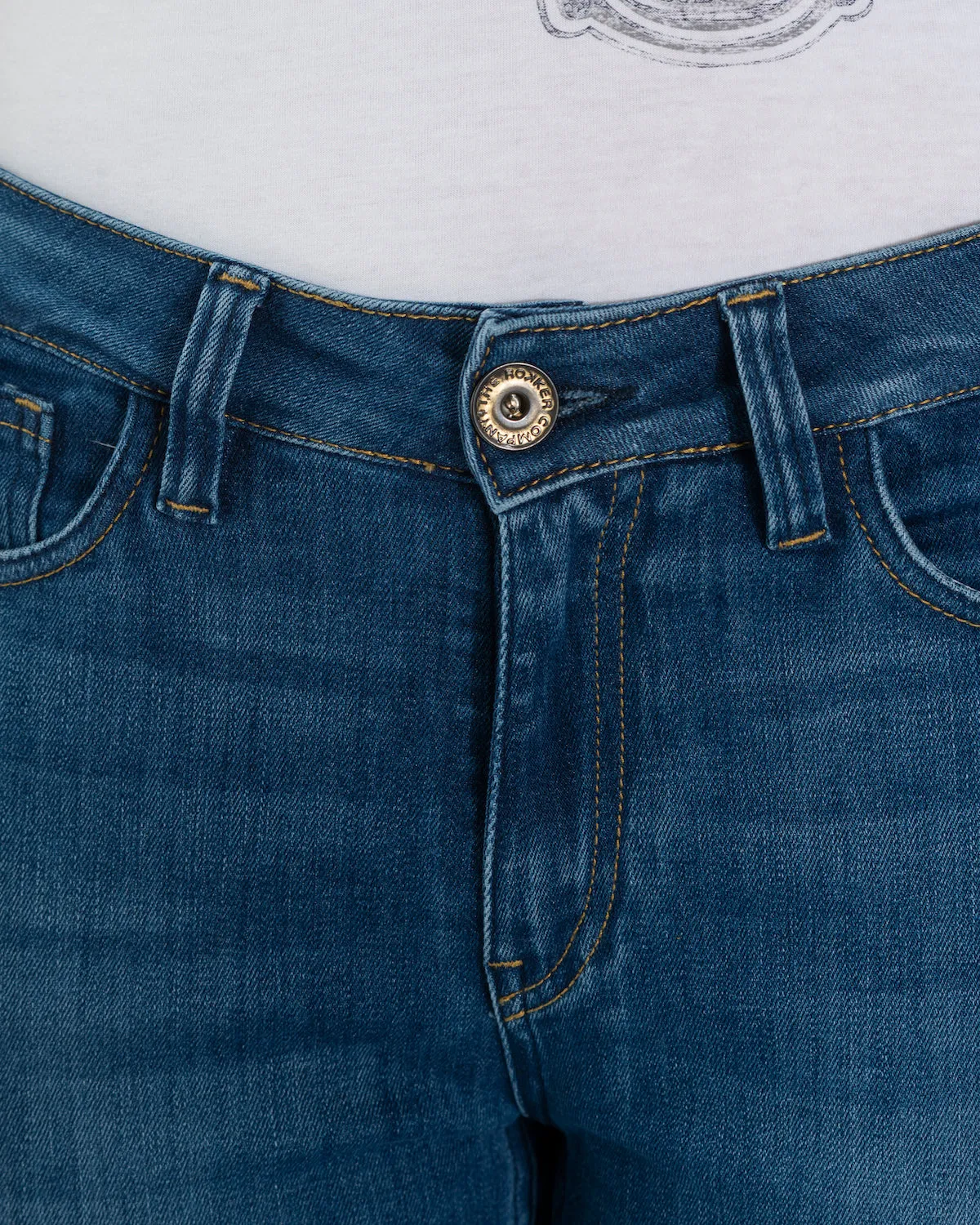 Rokker Birdie motorsykkeljeans stretch AA