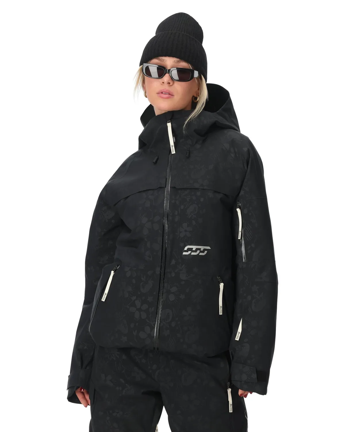 Spyder Society Lift skijakke unisex sort 20K