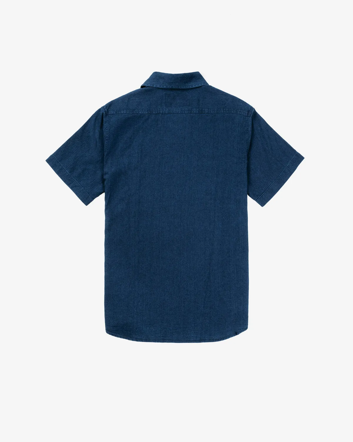 Schott NYC SS2308 arbeidsskjorte basketweave indigo