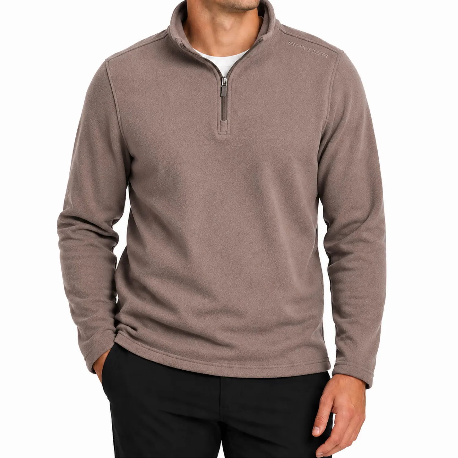 Spyder Corduroy Fleece Quarter-Zip fleecegenser herre tykk