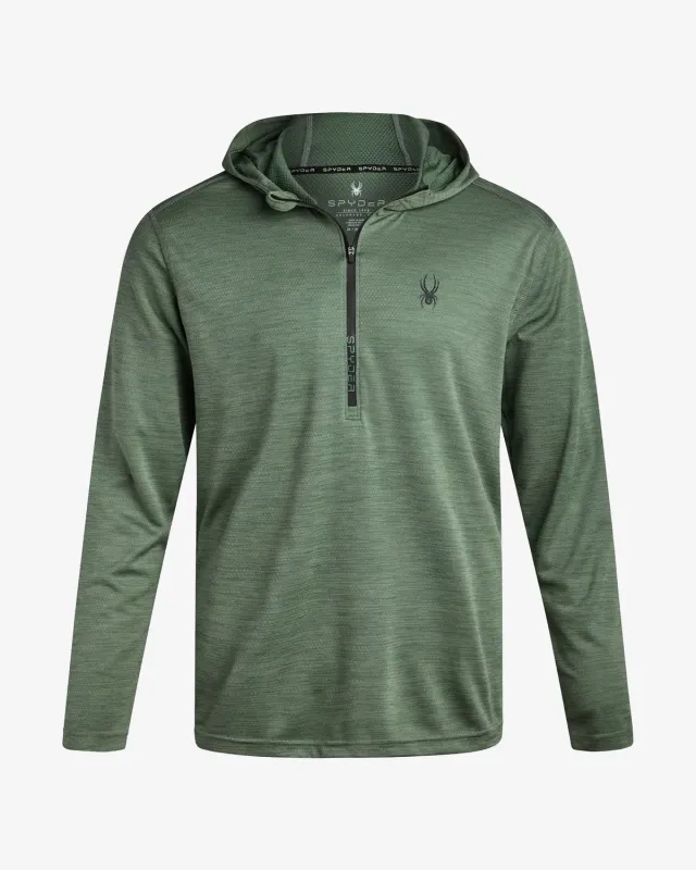 Spyder Knit half-zip genser herre grønn UPF30