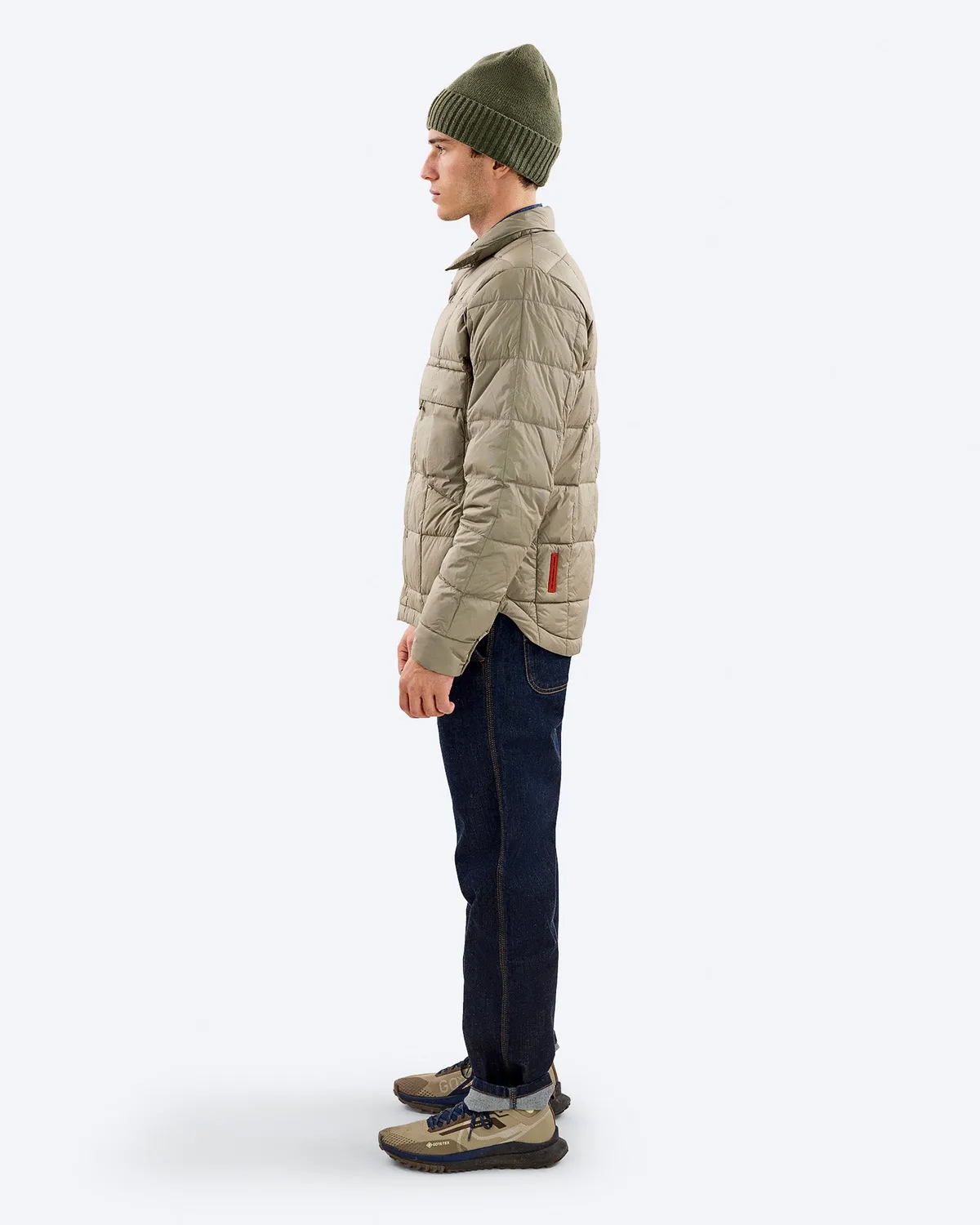 The Mountain Studio G-11 UL dunskjorte herre Brindle lett
