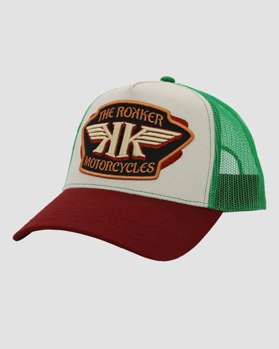 Rokker KK Club Trukker caps red/green
