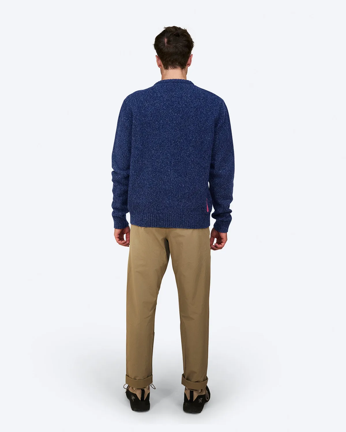 The Mountain Studio K-21 genser Bellweather Blue kashmir