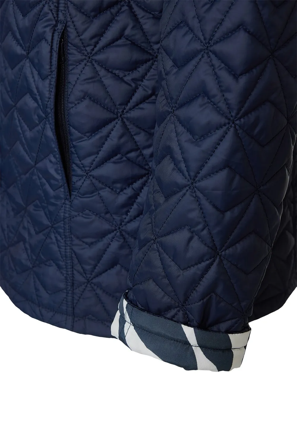 Windfield Gwen vårjakke dame navy vendbar