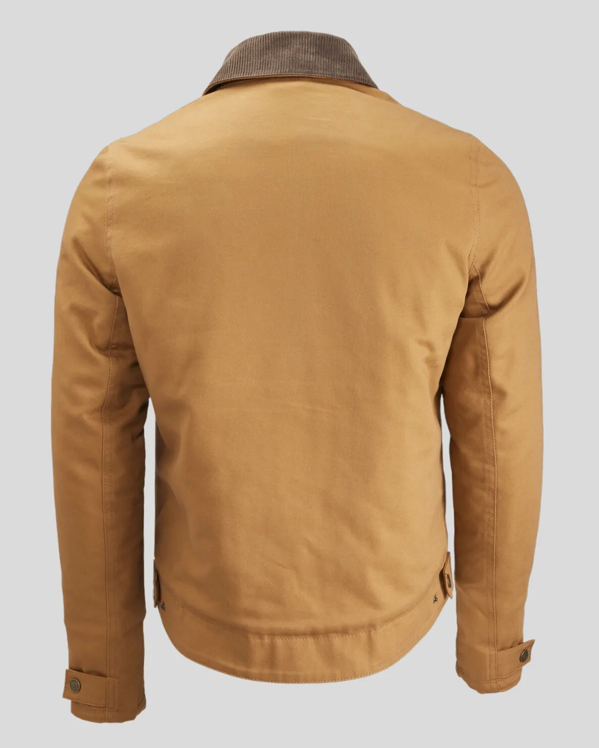 Rokker Canvas Jacket motorsykkeljakke tobakkbrun AA