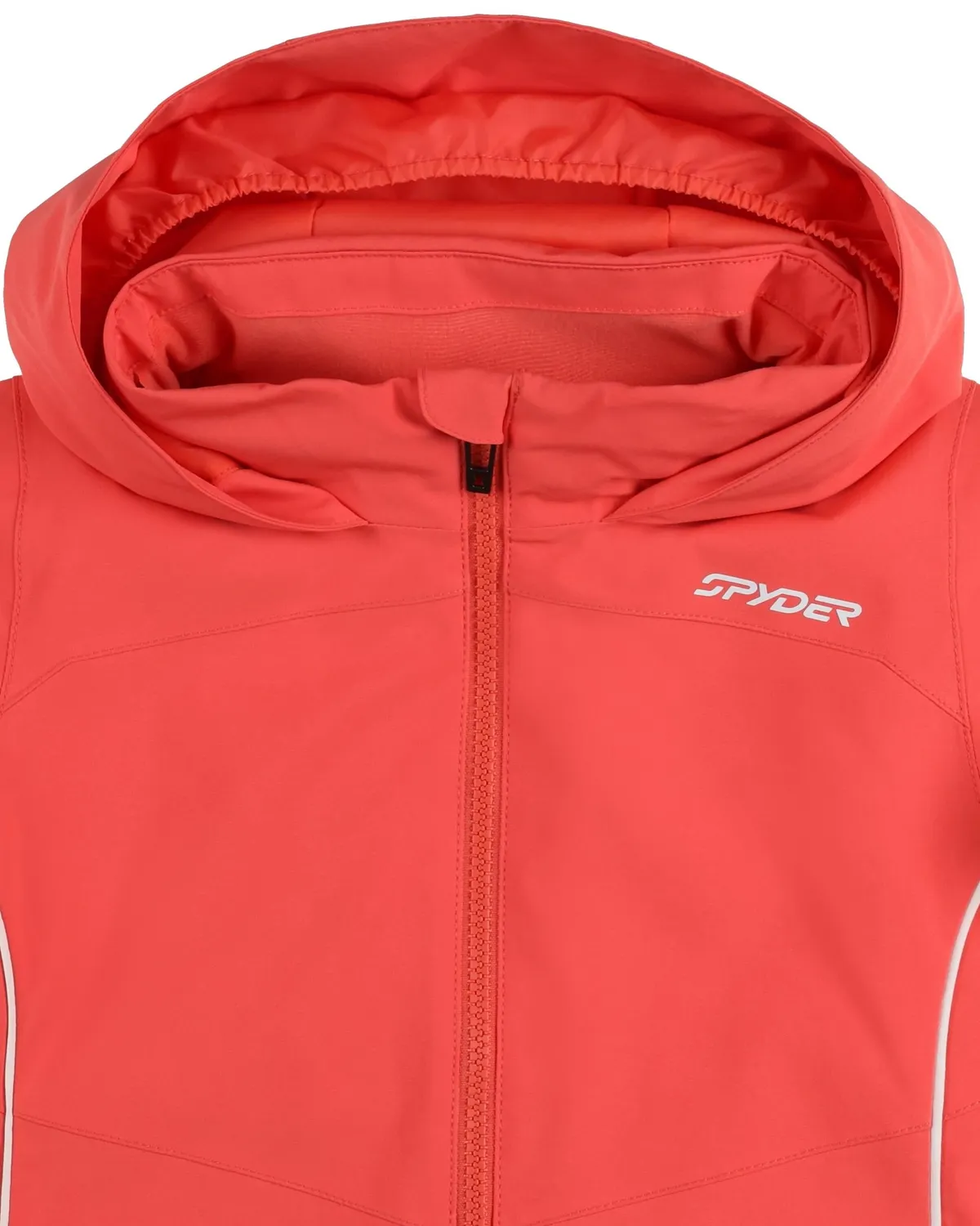 Spyder Conquer jenteskijakke coral 10K