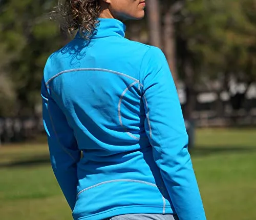 VoltHeat 5V varmegenser dame grå half-zip