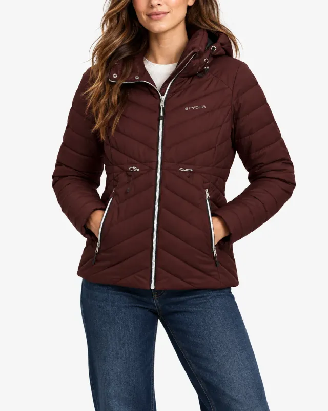 Spyder Packable Puffer Jakke komprimerbar lett