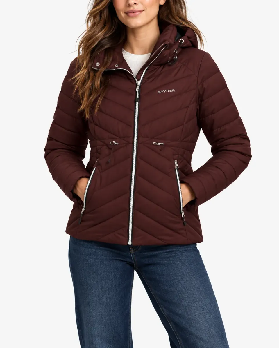 Spyder Packable Puffer Jakke komprimerbar lett