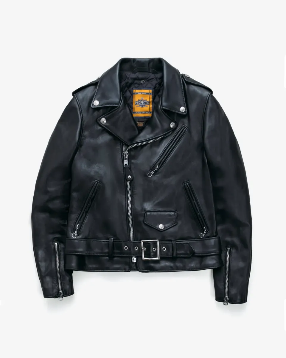 Schott NYC 137W Perfecto skinnjakke dame sort