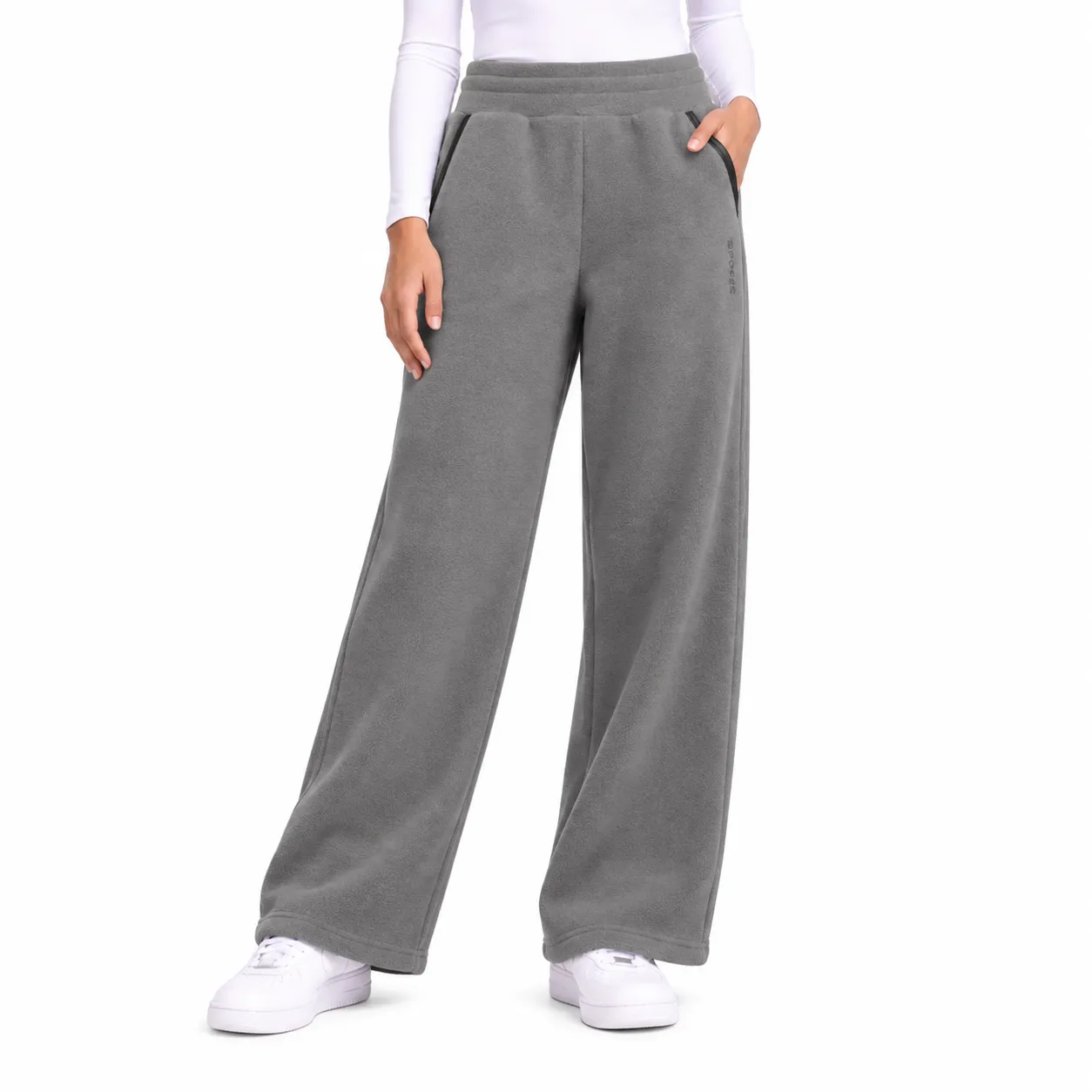 Spyder Fleece Wide-Leg bukse dame vid