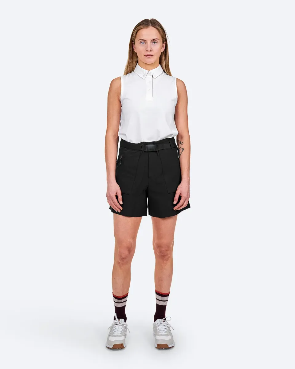 The Mountain Studio L-11 W Cargo Stretch Shorts shorts Black Onyx