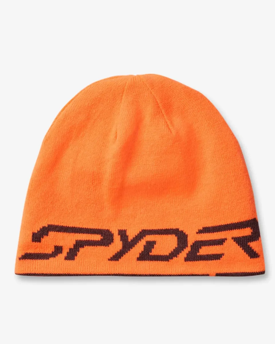 Spyder Reversible Bug Hat lue fusion orange XS/S vendbar