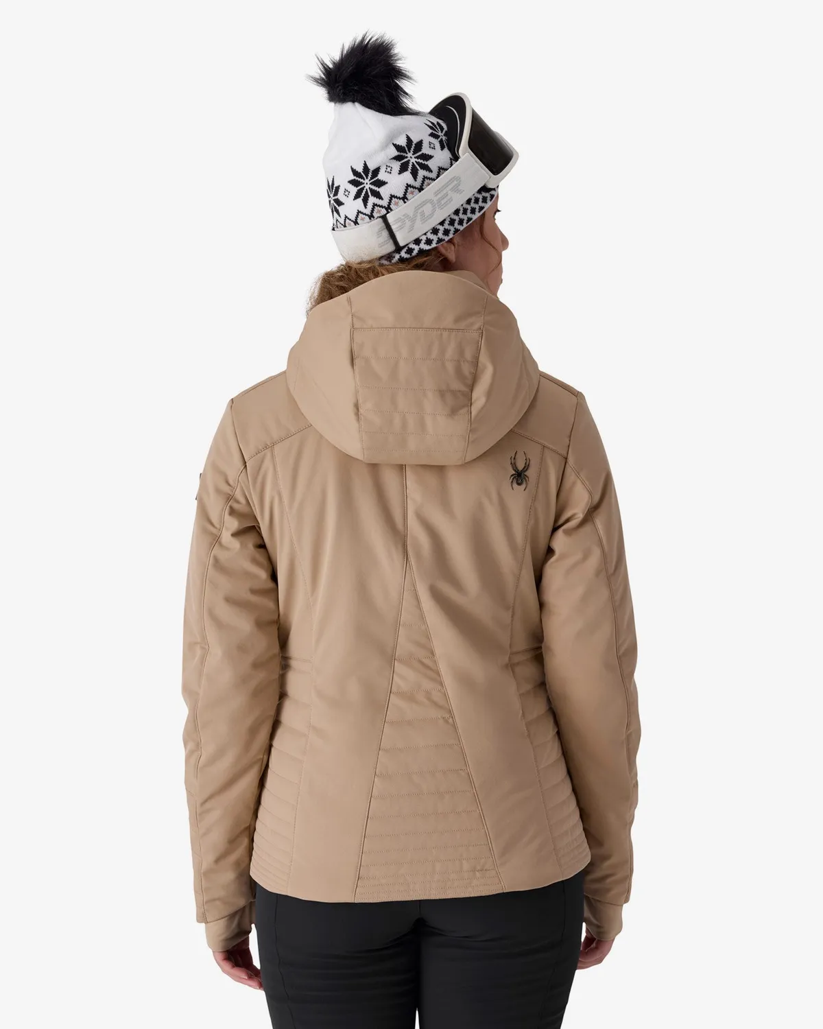 Spyder Schatzi Skijakke Tan 30K vanntett
