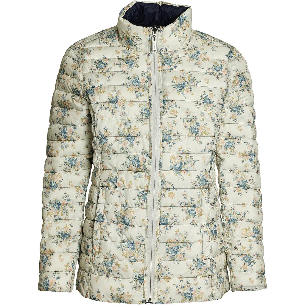 Windfield Idaline dunjakke beige vendbar lett