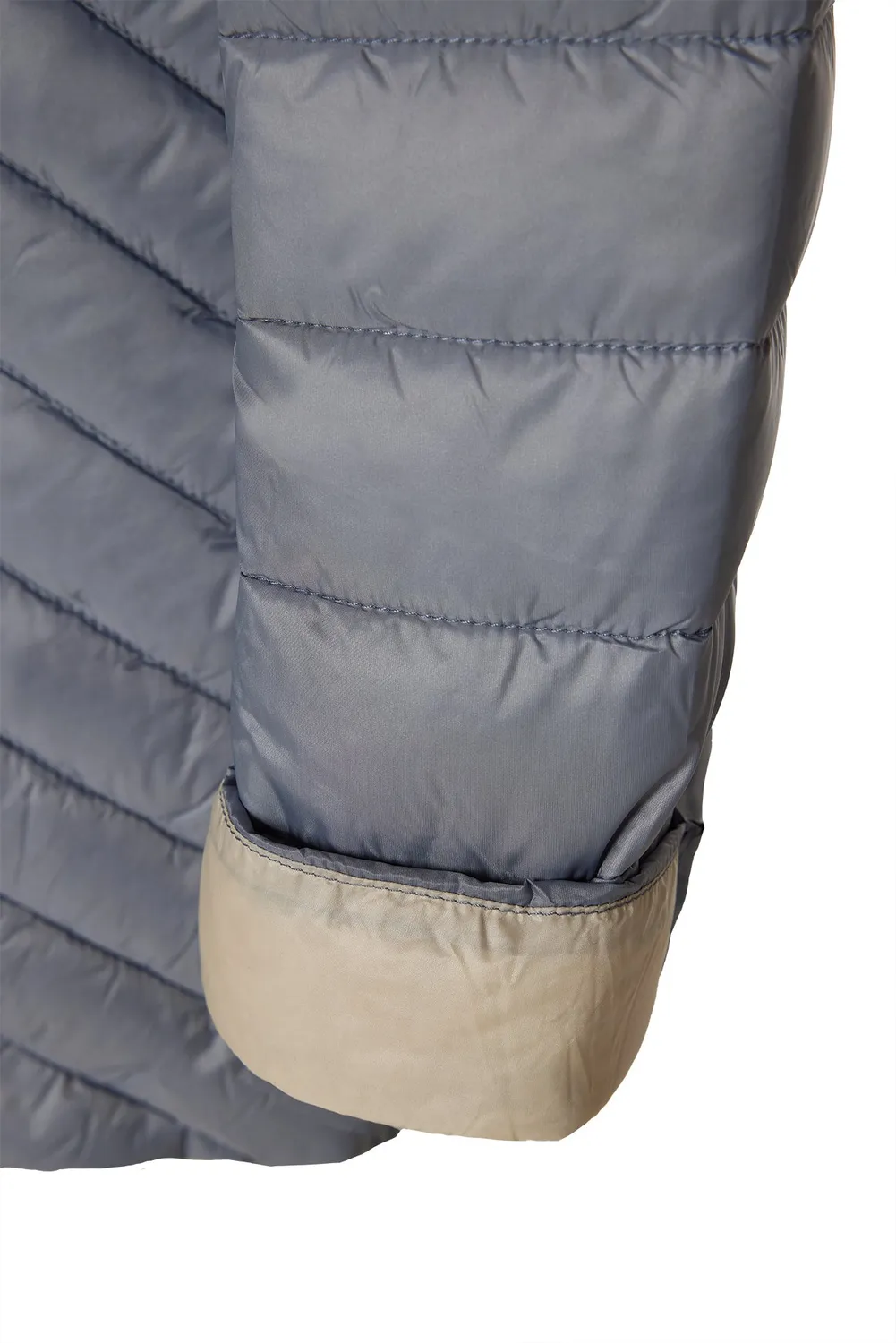 Windfield Albina Light Down dunjakke light blue/sand