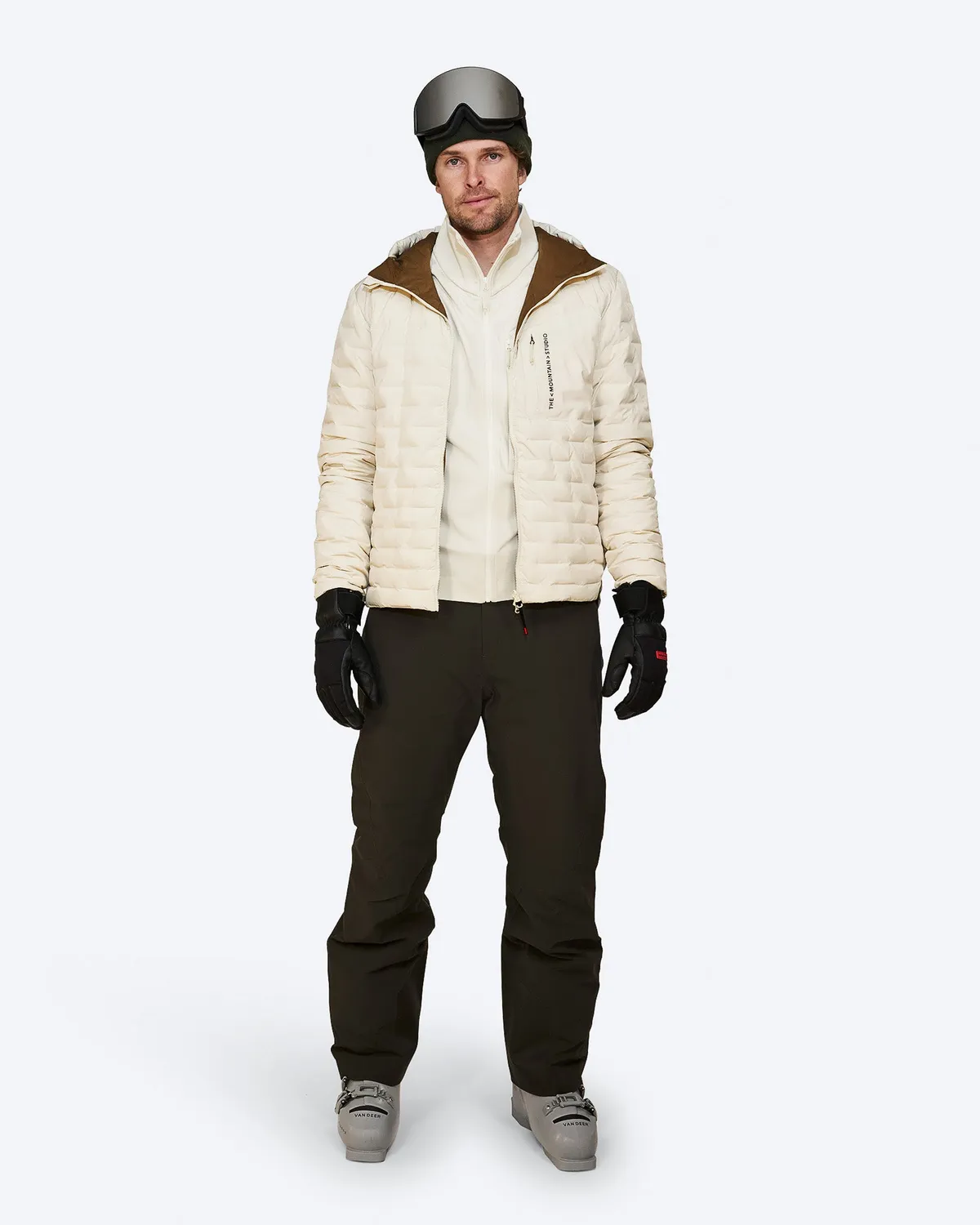 The Mountain Studio P-3 skibukse Peat isolert PrimaLoft