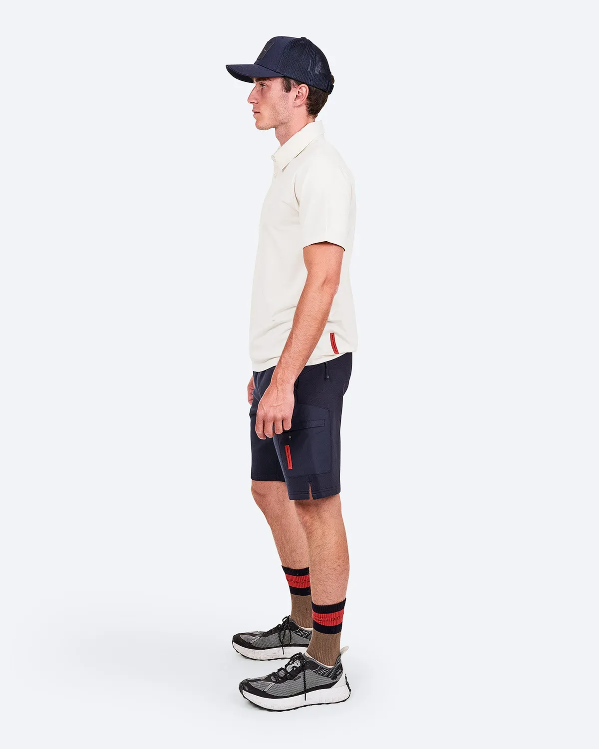 The Mountain Studio L-19 Cotton Tech shorts Sky Captain bomull