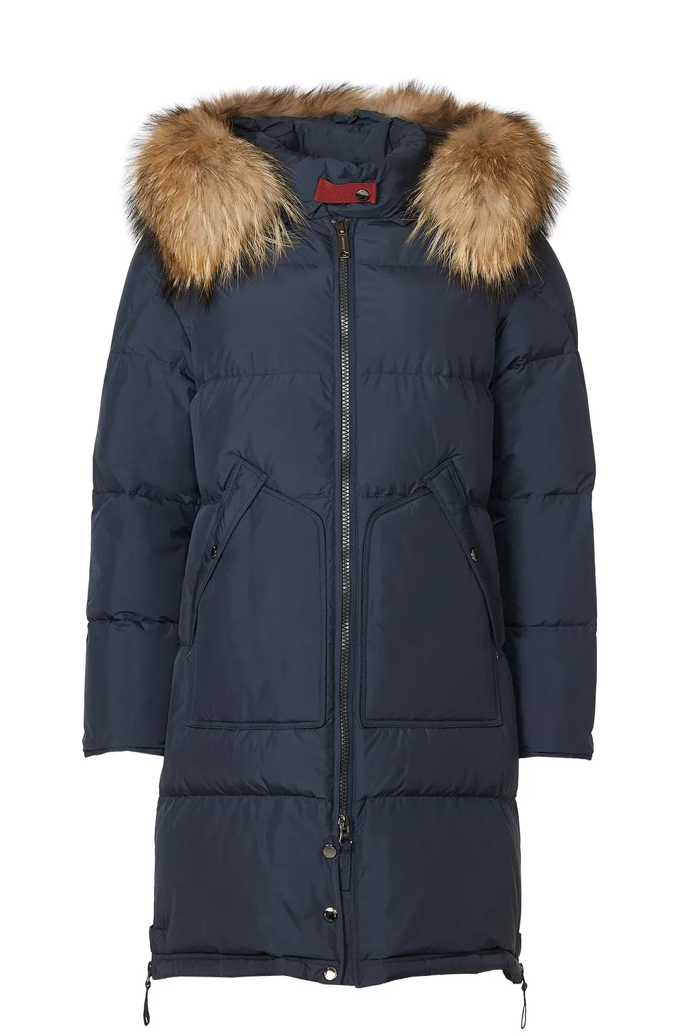 Windfield Danwear Elita vinterjakke marineblå lang