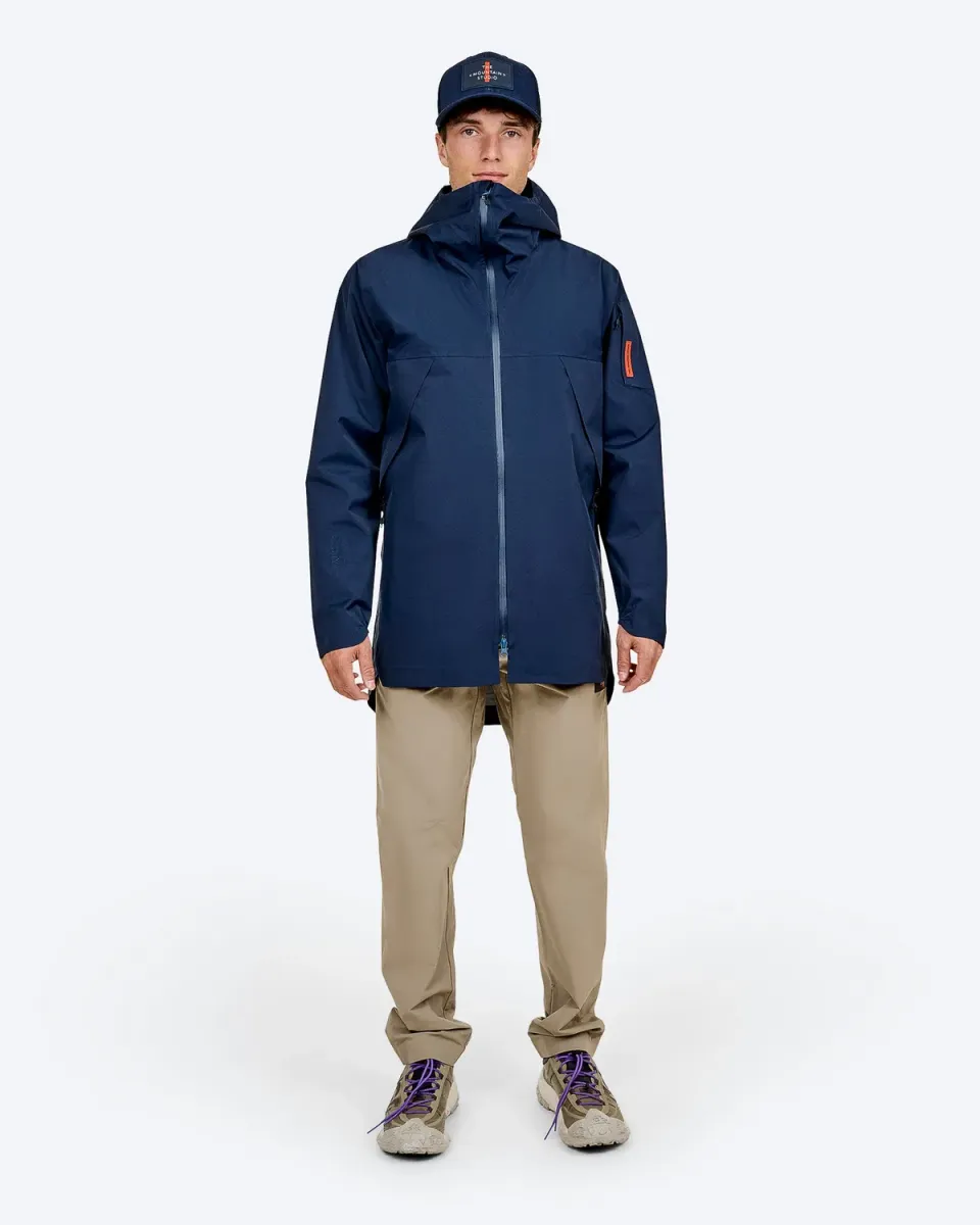 The Mountain Studio A-3 L Alp 3 skallparka lyseblå 3-lags