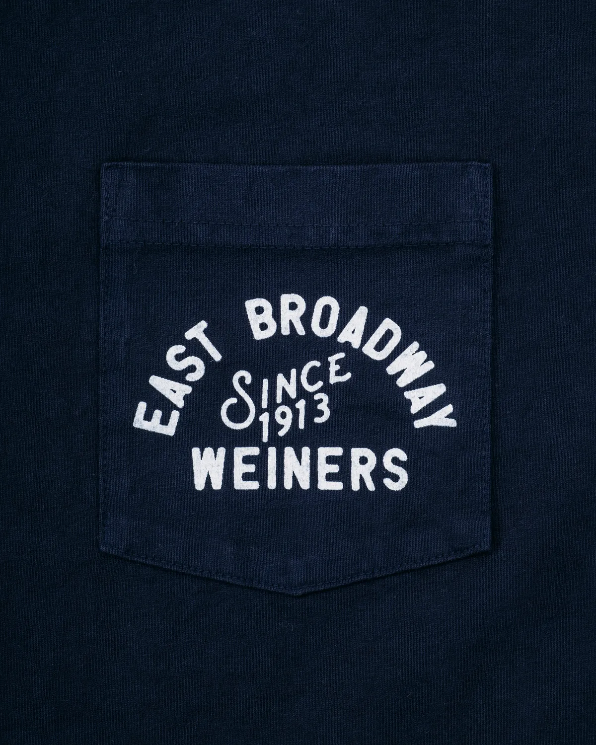 Schott NYC THTDG t-skjorte Navy grafikk