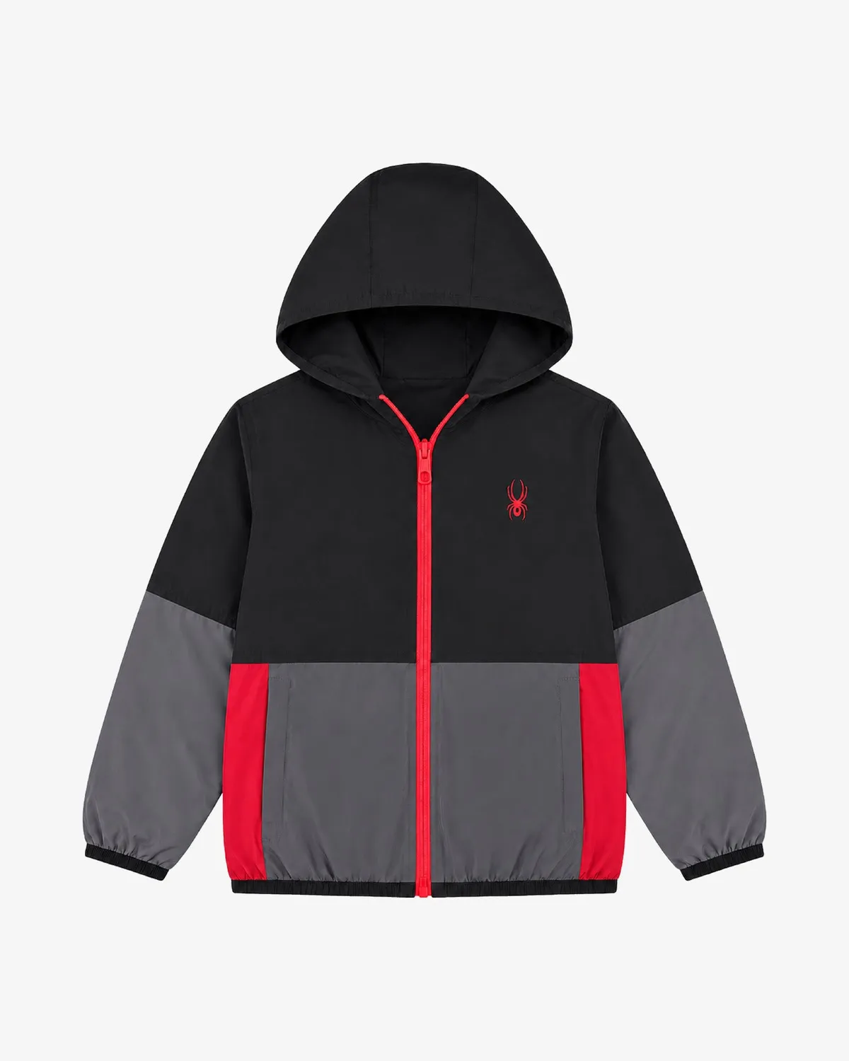 Spyder Reversible Puffer boblejakke barn vendbar