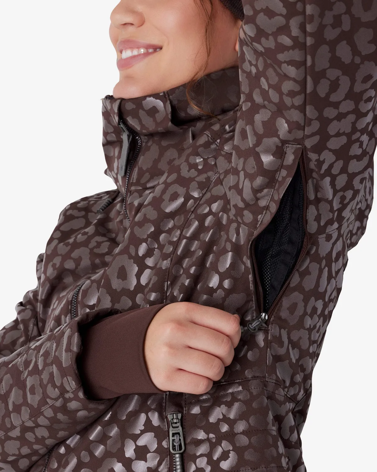 Spyder Schatzi skijakke leopard vanntett 30K