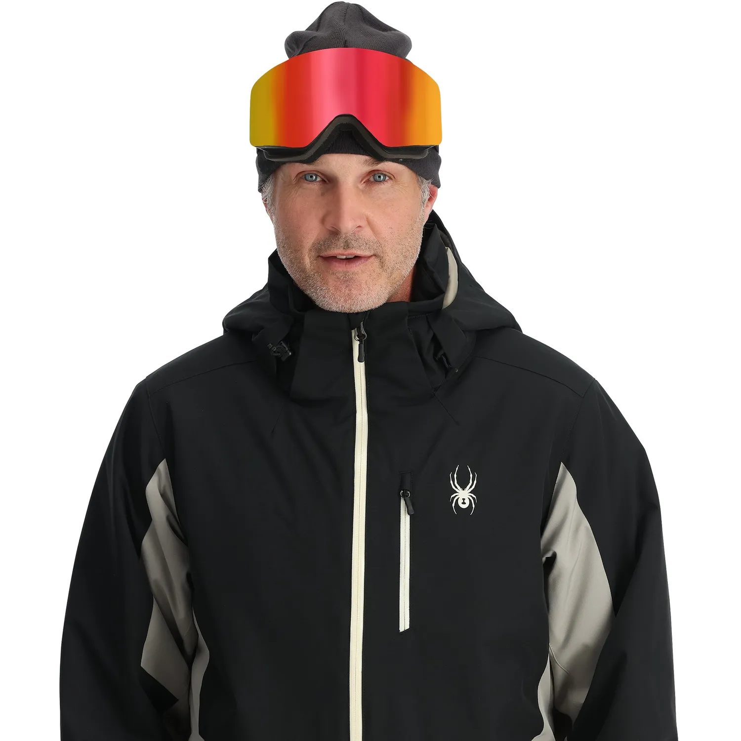 Spyder Vertex skijakke BLACK vanntett 10K