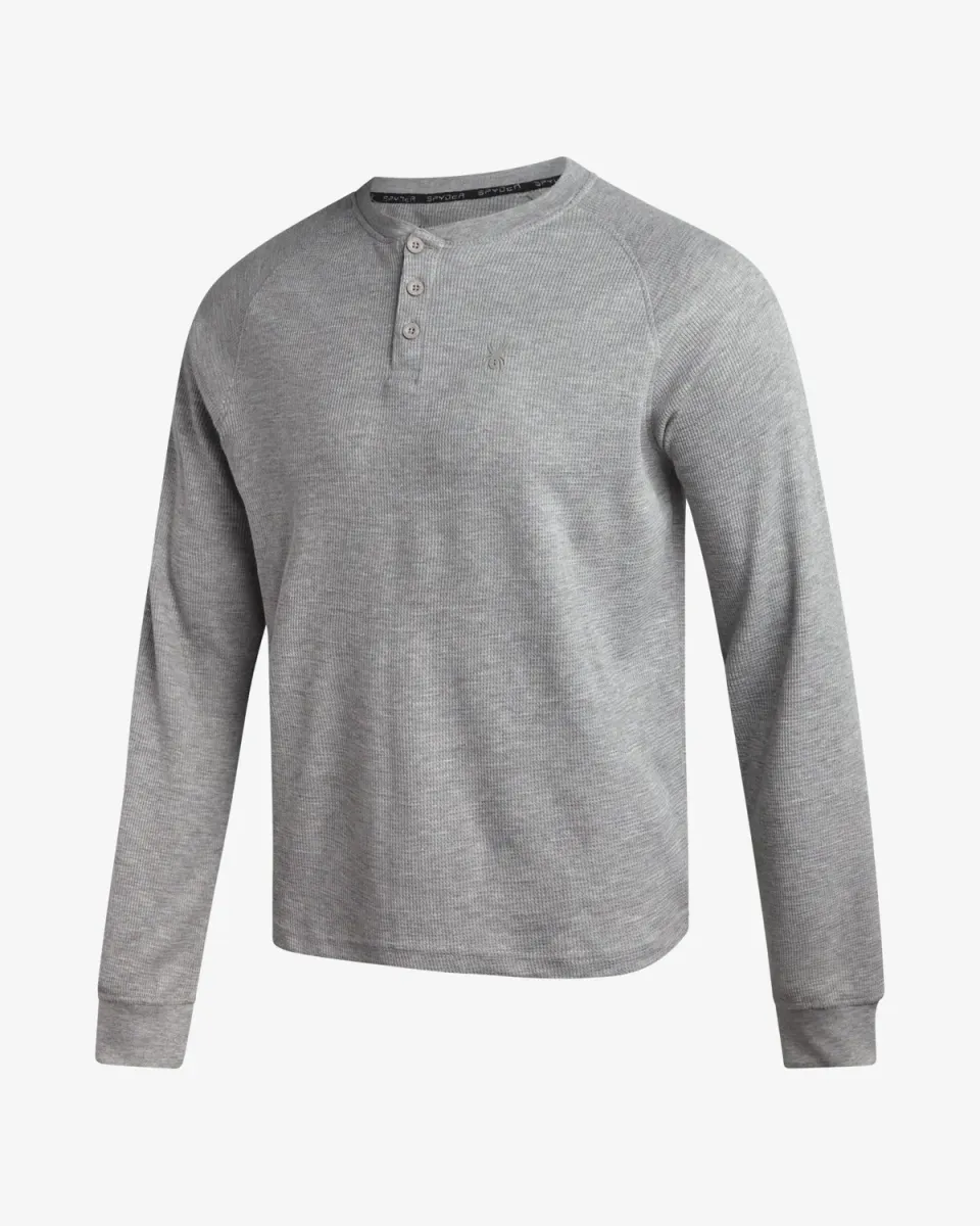 Spyder Waffle henley vaffelgenser bomull herre