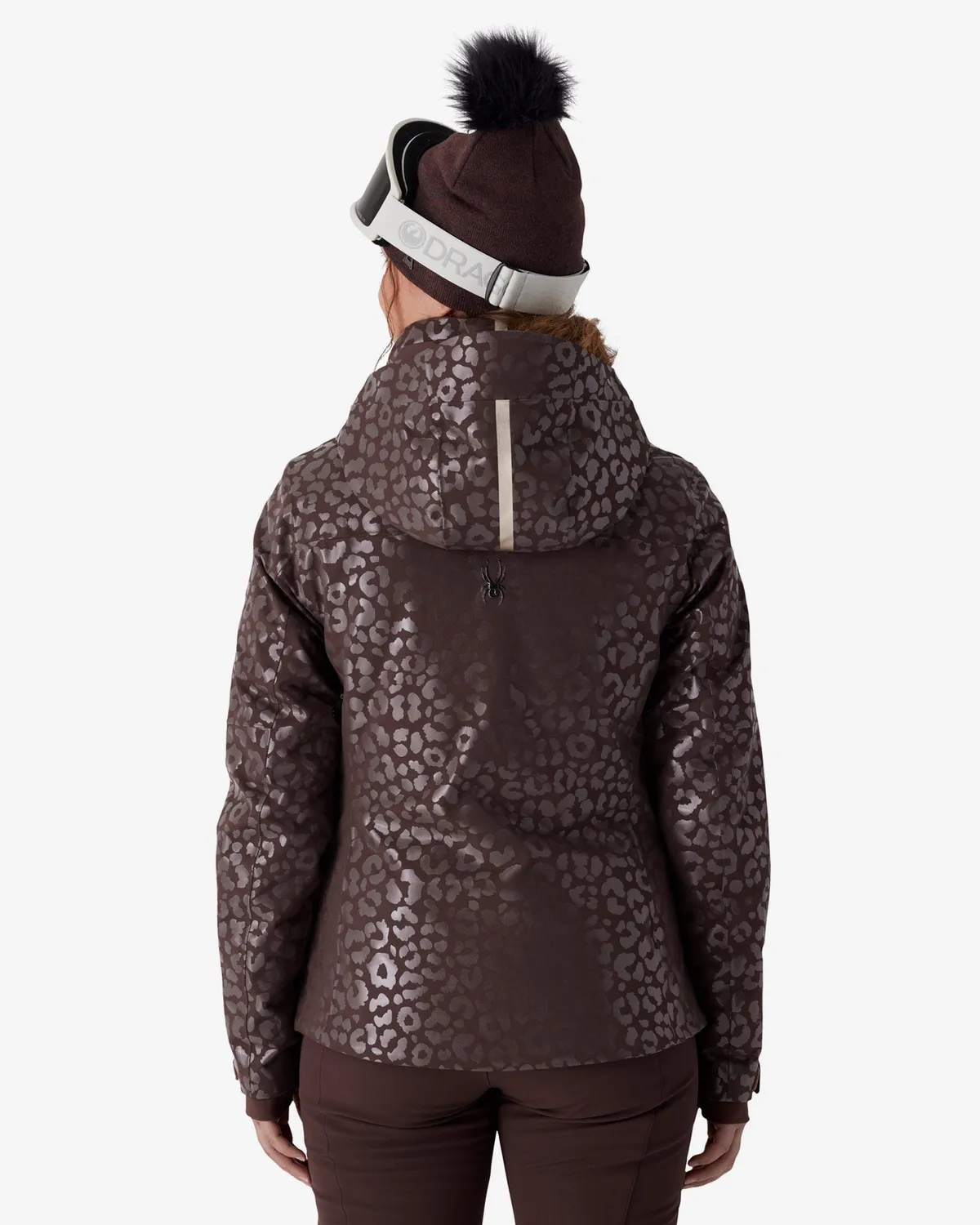 Spyder Titania skijakke leopard – vanntett 30K