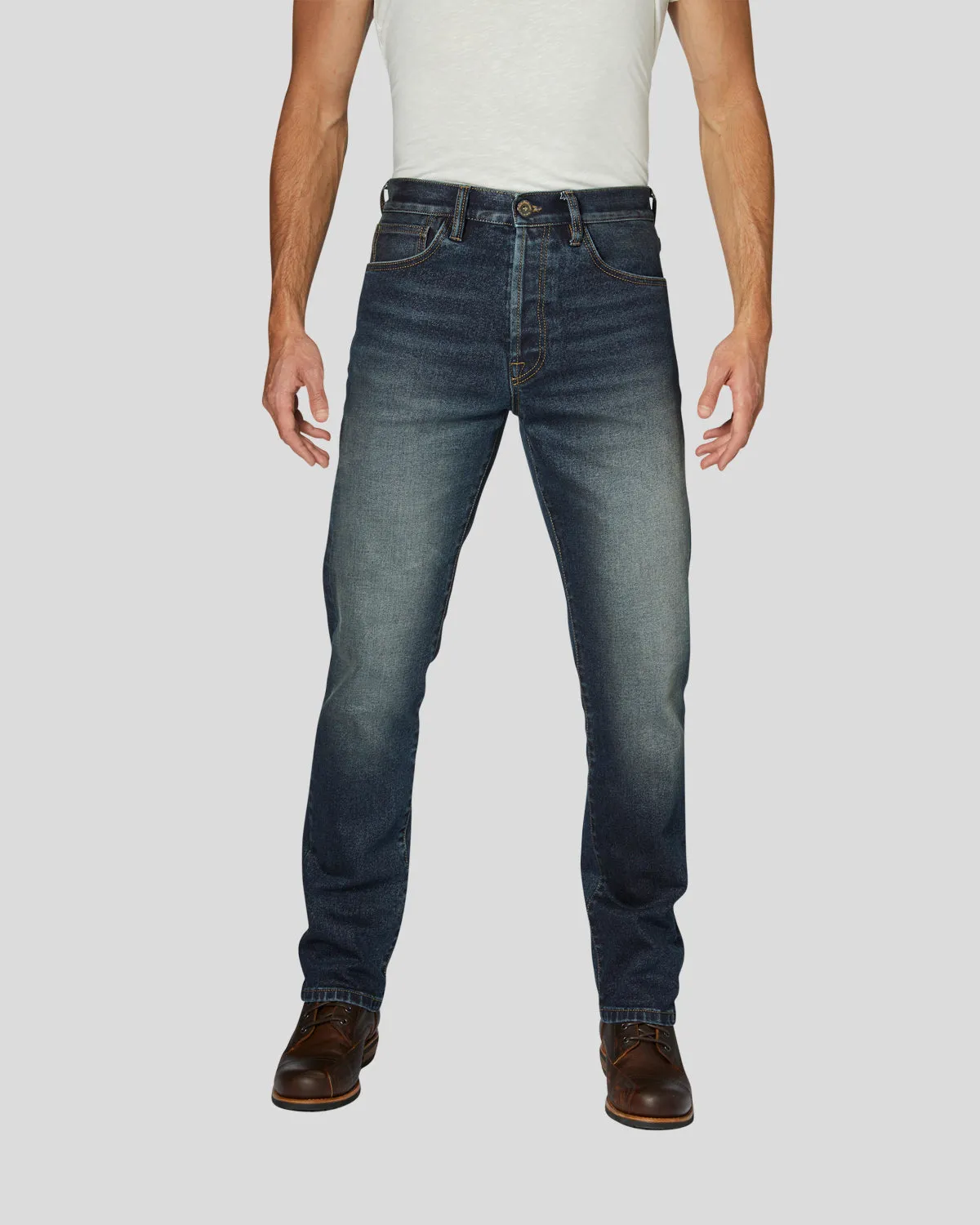 Rokker Rokkertech Straight MC-jeans AAA blå
