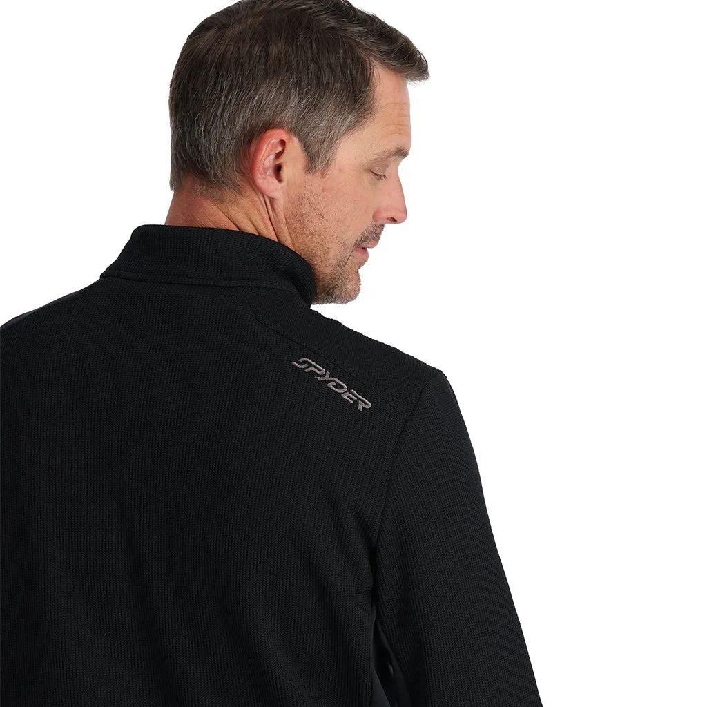 Spyder Bandit half-zip jakke herre svart fleece