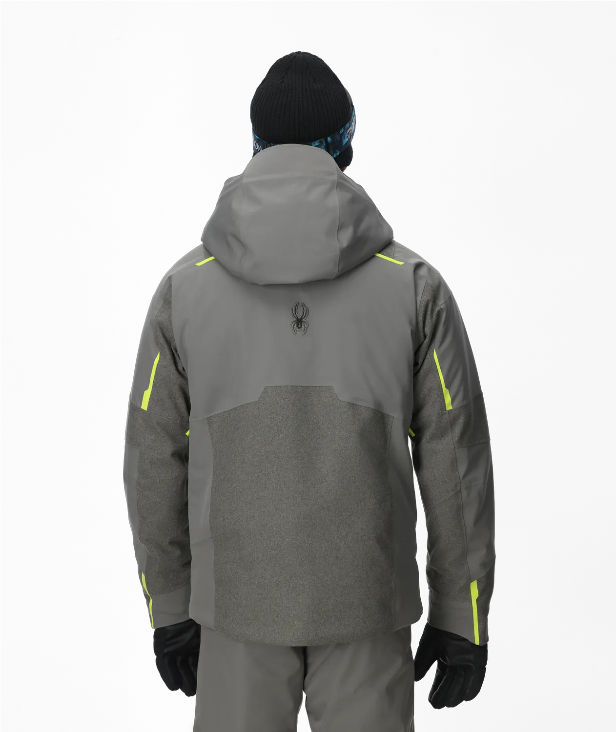 Spyder Leader skijakke herre storm lime 30K vanntett