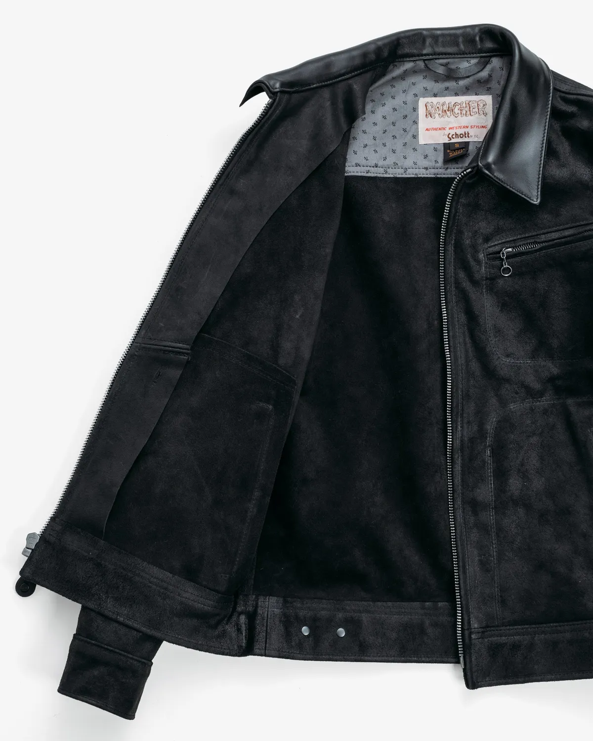 Schott NYC 371 skinnjakke chestnut oljet semsket